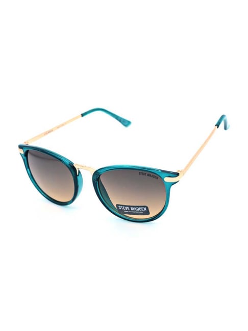 STEVE MADDEN Green Oversize Irregular Sunglasses for Women