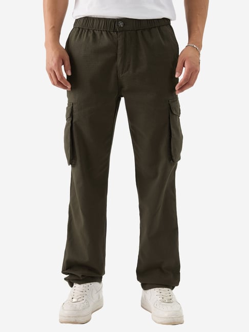 Buy Grey Trousers & Pants for Men by Buda Jeans Co Online | Ajio.com