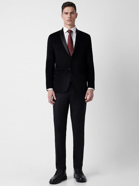 ASOS DESIGN Tall jersey suit super high waist wide leg trouser in black |  ASOS