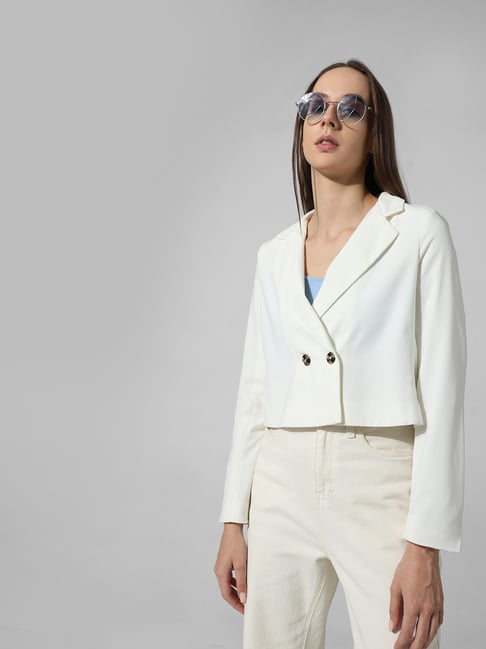 Only White Regular Fit Blazer-picture-30