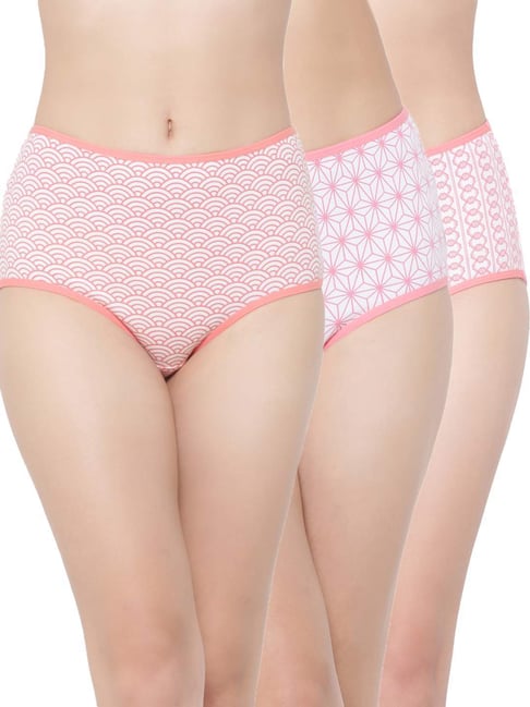 Buy Zivame Blue Floral Print Tummy Tucker Hipster Panty - Pack of
