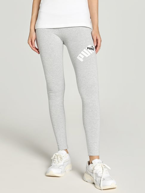 Grey puma tights hotsell