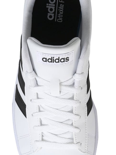 Buy Adidas Men s Daily 2.0 White Casual Sneakers for Men at Best Price Tata CLiQ