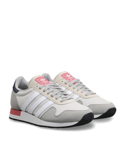 Buy Adidas Originals Men s Usa 84 Grey Casual Sneakers for Men at Best Price Tata CLiQ