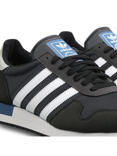 Buy Adidas Originals Men s Usa 84 Black Casual Sneakers for Men at Best Price Tata CLiQ