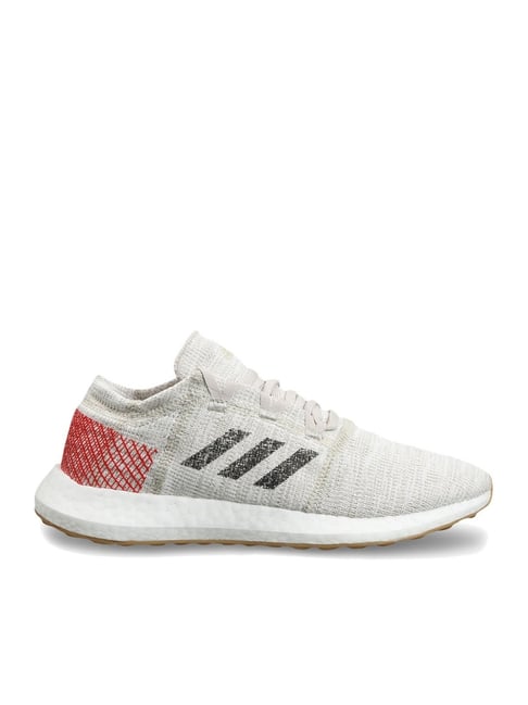 Buy Adidas Men s Pureboost Go Off White Running Shoes for Men at Best Price Tata CLiQ