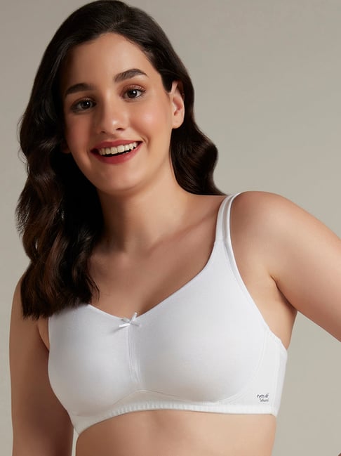 Every De by Amante White Full Coverage Non-Wired T-Shirt Bra