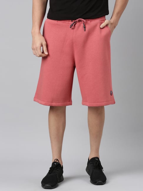 Fila Light Red Comfort Fit Shorts