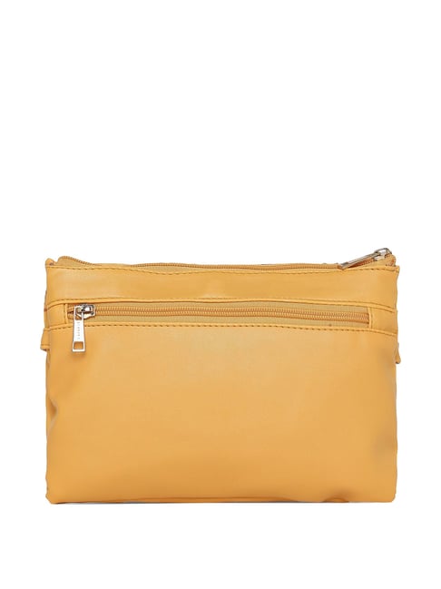 b. makowsky | Bags | B Makowsky Yellow Leather Purse Shoulder Bag Handbag  Silver Hardware Medium | Poshmark