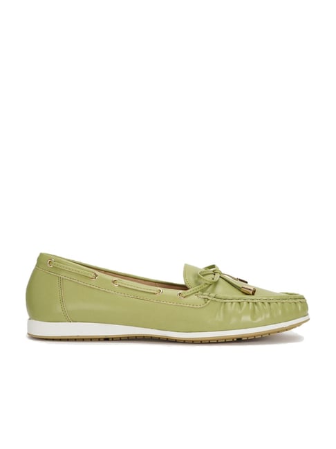 Allen Solly Women s Green Boat Shoes