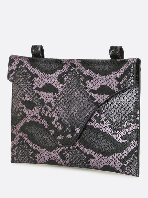 Buy Forever 21 Purple Polyester Textured Sling Handbag Online At Best Price Tata CLiQ