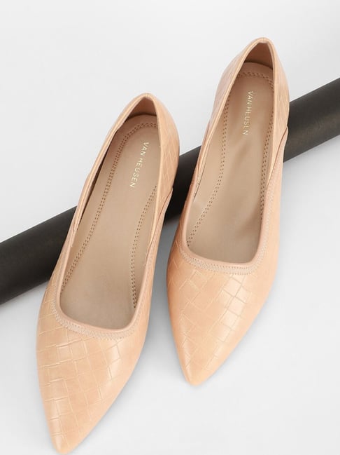 Van Heusen Women's Tan Casual Pumps-picture-43