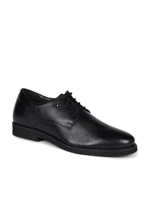 Van Heusen Men's Black Derby Shoes