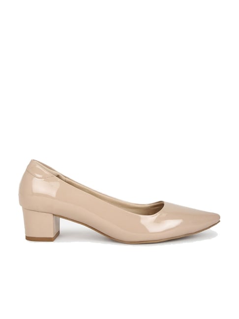 Van Heusen Women's Cream Casual Pumps