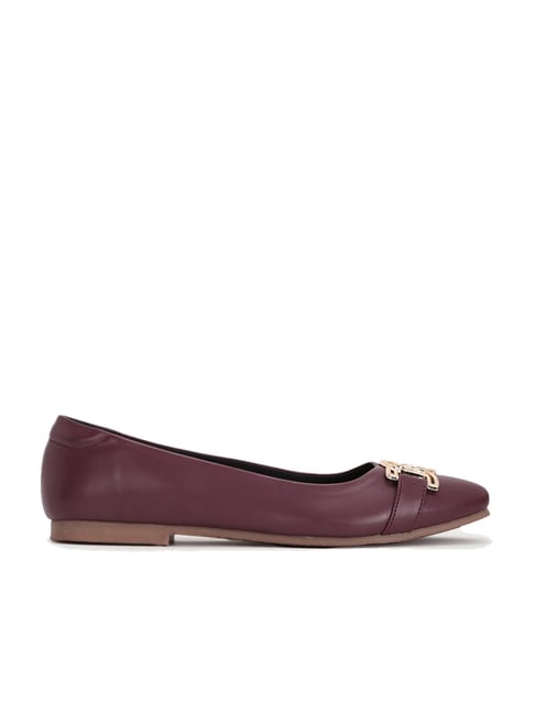 Van Heusen Women's Maroon Flat Ballets-picture-43
