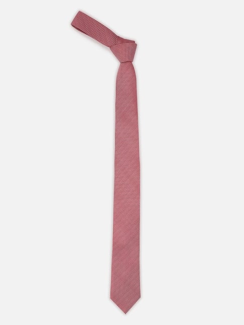 Van Heusen Red Embroidered Tie-picture-19