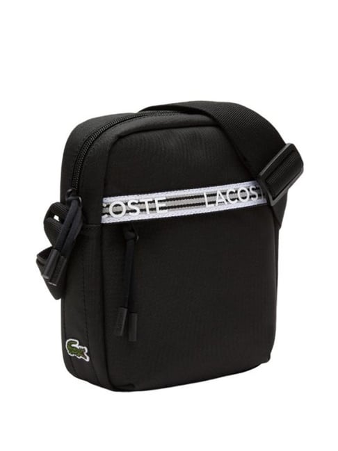 Flat Crossover Bag Lacoste Black Crossbody Bag Lacoste Black