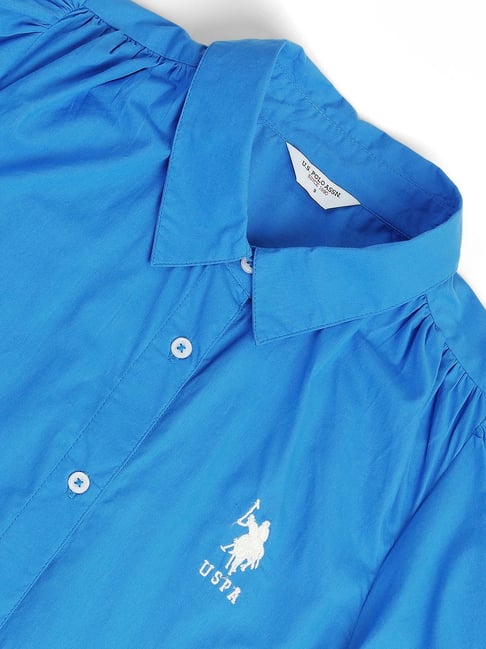 Polo Blue Relaxed Fit Shirt Dress