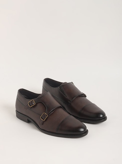 SOLEPLAY by Westside Brown Monk Shoes