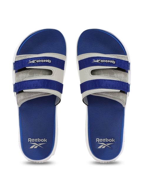 Reebok Men's Retromed Royal Blue Slides