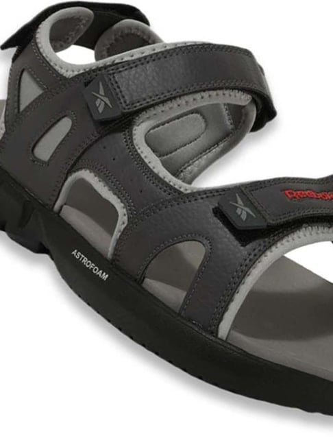 Reebok gray floater sandals online