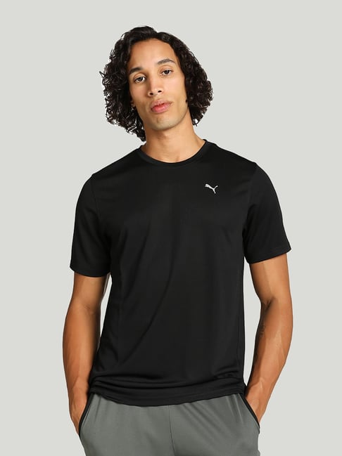 Puma Black Regular Fit Training T-Shirt