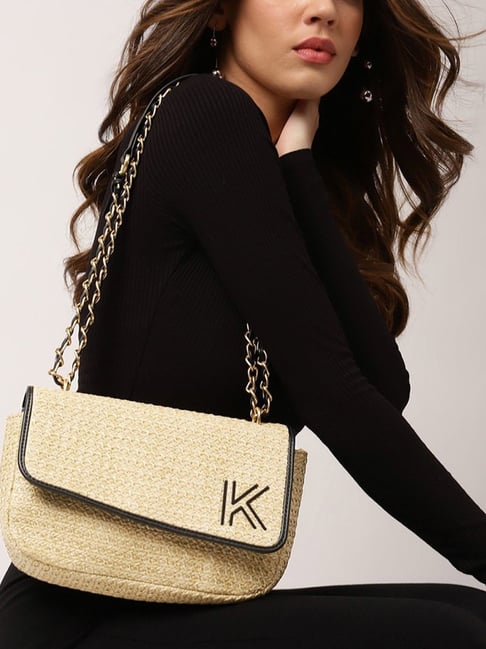 Kendall Shoulder Bag KENDALL JENNER 90 Moon Genuine Leather