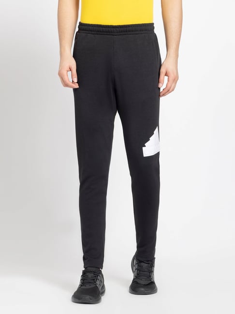 adidas Black Regular Fit Sports Trackpants-picture-31