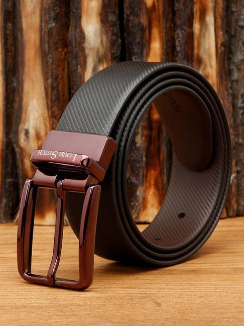 louis vuitton brown belt men