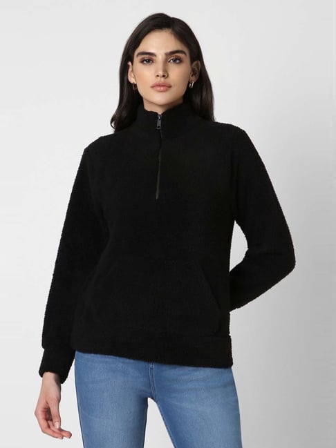 Buy zink Z Green Comfort Fit Hoodie for Women Online @ Tata CLiQ