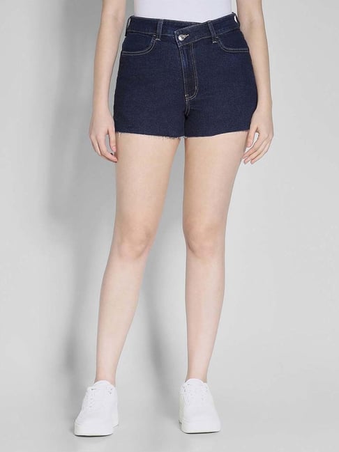 American Eagle Outfitters Navy Cotton Shorts