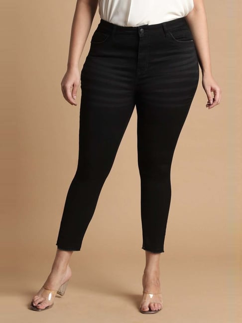 Allen Solly Black Mid Rise Jeans-picture-29