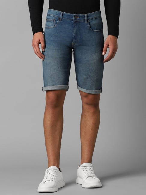 Denim shorts for hot sale mens online india