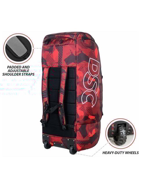 DSC Cricket Rebel Duffle (With Wheels) Kit Bag Size Free Size
