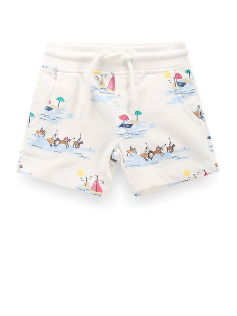 U.S. Polo Assn. Boys White Printed Shorts-picture-32
