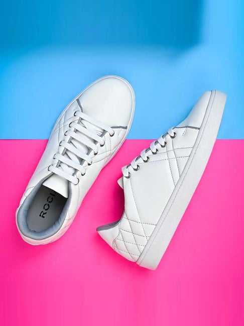 Rocia by Regal Women's White Casual Sneakers-picture-11