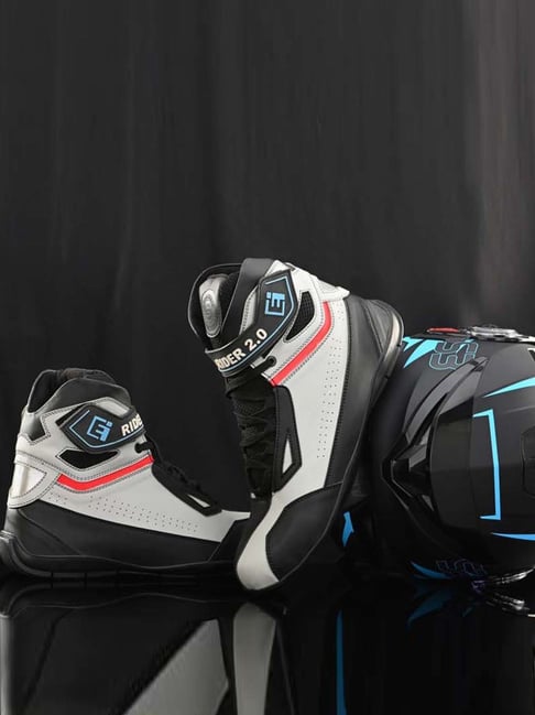 Eego Italy Men's Grey Biker Boots