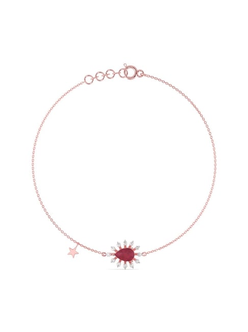 Malabar Gold & Diamonds 18k Rose Diamond Loose Bracelet