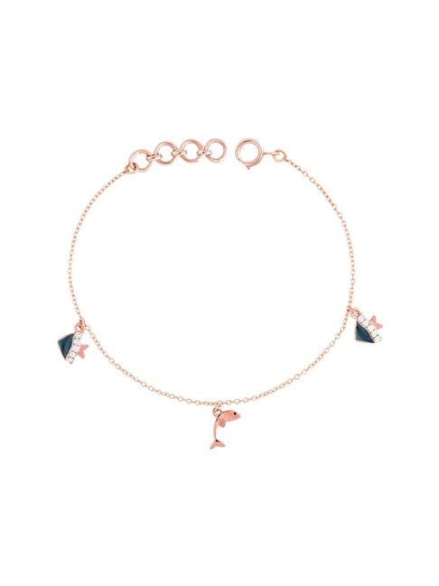 Malabar Gold & Diamonds 18k Rose diamond Loose Bracelet