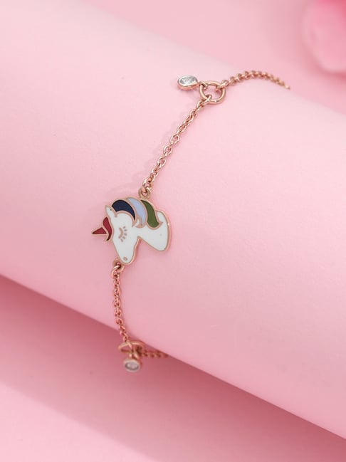 Malabar Gold & Diamonds 18k Rose diamond Loose Bracelet