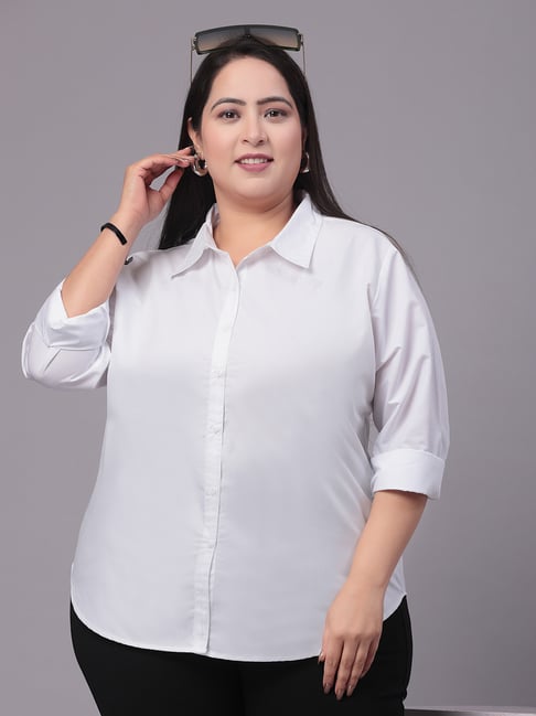 Style Quotient White Regular Fit Shirt-picture-28