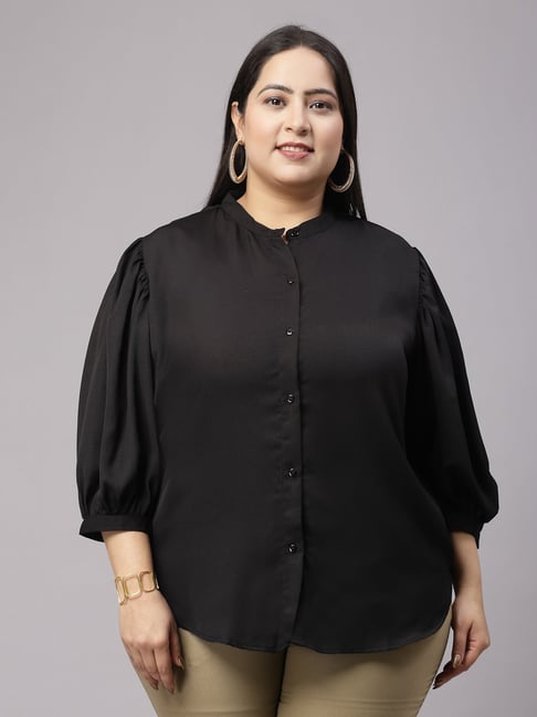 Style Quotient Black Regular Fit Shirt-picture-14
