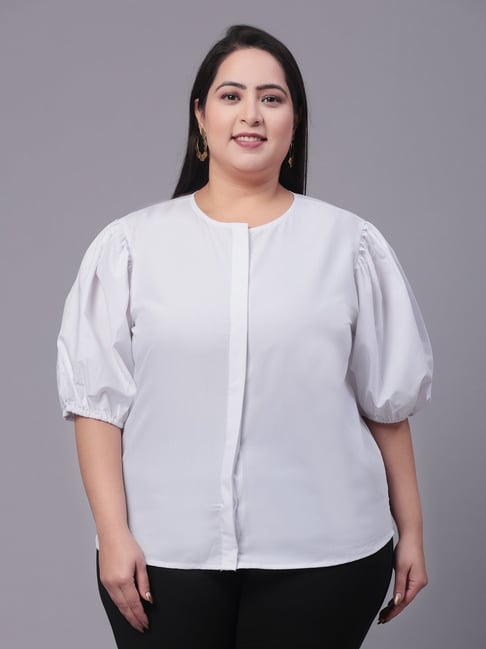 Style Quotient White Regular Fit Shirt-picture-34