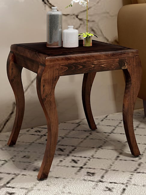 Mid century modern wood end tables discount