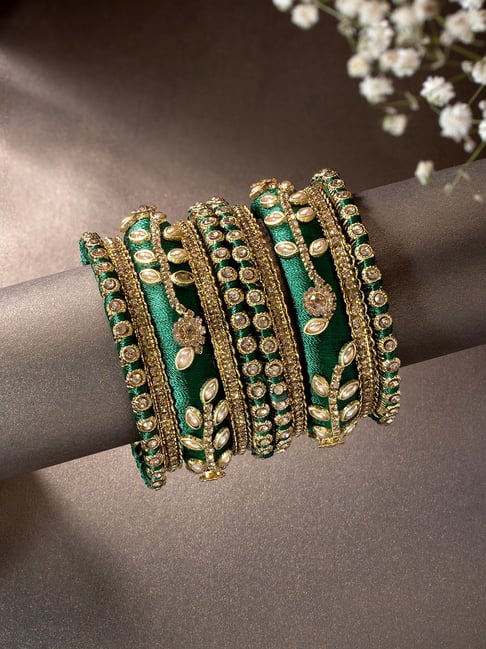 Stone bangles with price discount