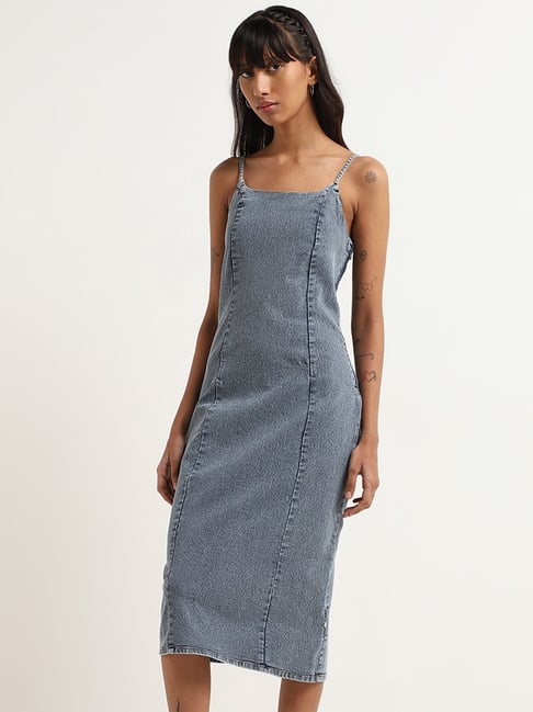 Denim Dresses And Gowns - Buy Denim Dresses And Gowns Online at Best Prices  In India | Flipkart.com