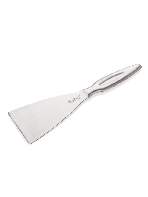 HAZEL Silver Stainless Steel Pizza Cutter with Handle