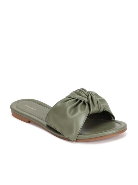 Van Heusen Women's Olive Casual Sandals-picture-11