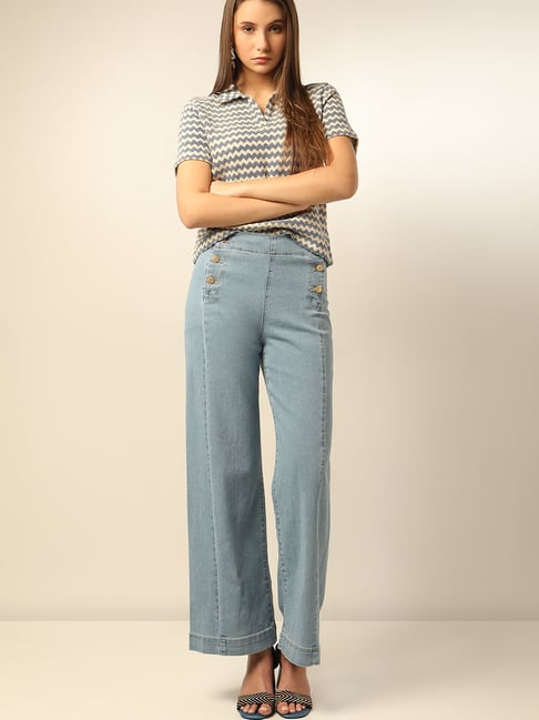 Buy Gap Low Rise Patchwork Wide Leg Bag Jeans from the Gap online shop
