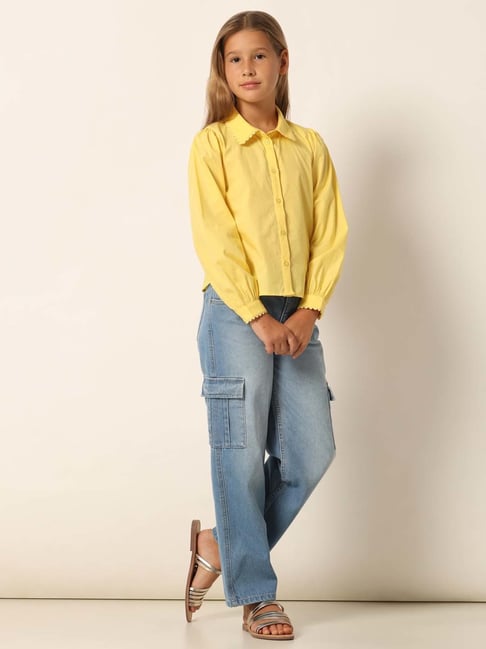 Combination White Jeans Yellow Top White Jeans Outfit Yellow Shirt Outfit Ideas Best Formal Shirts